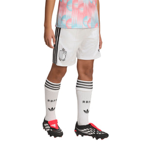 ADI JR BELGIE WC26 AWAY SHORT WHITE/BLACK