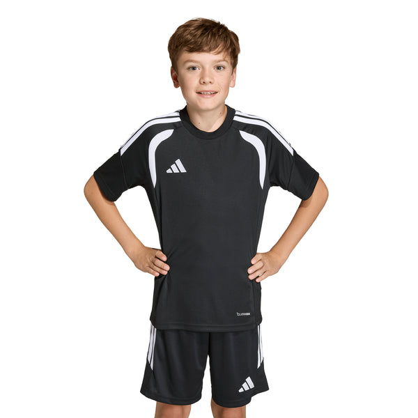 ADI JR TIRO 26 LEAGUE JERSEY BLACK/WHITE
