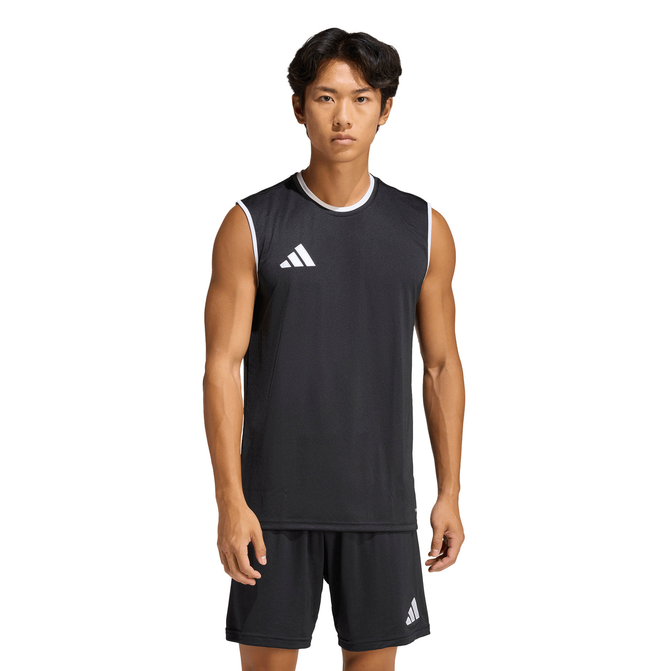 ADI ENTRADA 26 SLEEVE JERSEY BLACK/WHITE