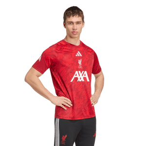 ADI LIVERPOOL 26-27 PRE-MATCH JERSEY ACTIVE MAROON