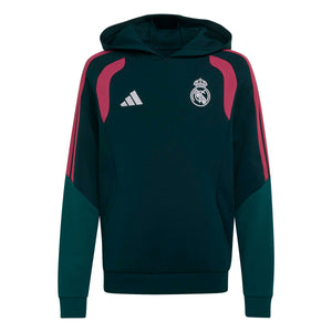 ADI JR REAL 26-27 TR HOODIE AURORA IVY/WILD PINK
