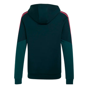 ADI JR REAL 26-27 TR HOODIE AURORA IVY/WILD PINK