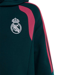 ADI JR REAL 26-27 TR HOODIE AURORA IVY/WILD PINK