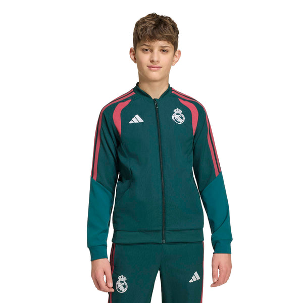 ADI JR REAL 26-27 PRESENTATION JACKET AURORA IVY/WILD PINK