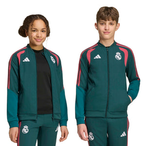 ADI JR REAL 26-27 PRESENTATION JACKET AURORA IVY/WILD PINK