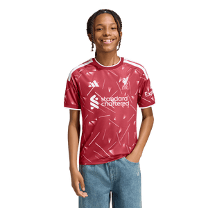 ADI JR LIVERPOOL 26-27 HOME JERSEY ACTIVE MAROON