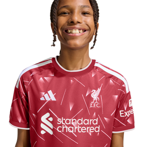 ADI JR LIVERPOOL 26-27 HOME JERSEY ACTIVE MAROON