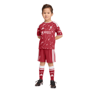 ADI JR LIVERPOOL 26-27 HOME MINIKIT ACTIVE MAROON