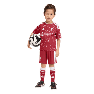 ADI JR LIVERPOOL 26-27 HOME MINIKIT ACTIVE MAROON