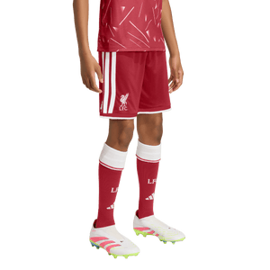 ADI JR LIVERPOOL 26-27 HOME SHORT ACTIVE MAROON