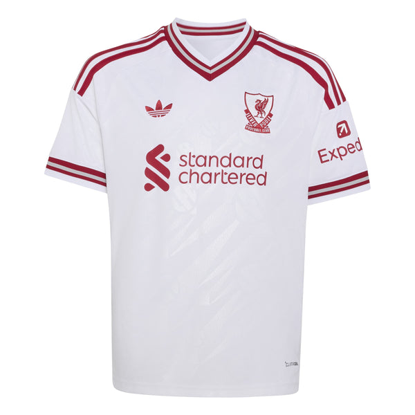 ADI JR LIVERPOOL 26-27 AWAY JERSEY WHITE