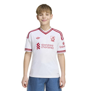 ADI JR LIVERPOOL 26-27 AWAY JERSEY WHITE