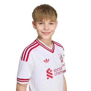 ADI JR LIVERPOOL 26-27 AWAY JERSEY WHITE