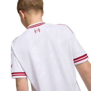 ADI JR LIVERPOOL 26-27 AWAY JERSEY WHITE