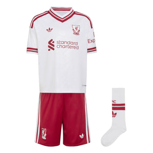 ADI JR LIVERPOOL 26-27 AWAY MINIKIT WHITE