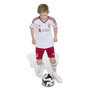 ADI JR LIVERPOOL 26-27 AWAY SHORT STRAWBERRY RED