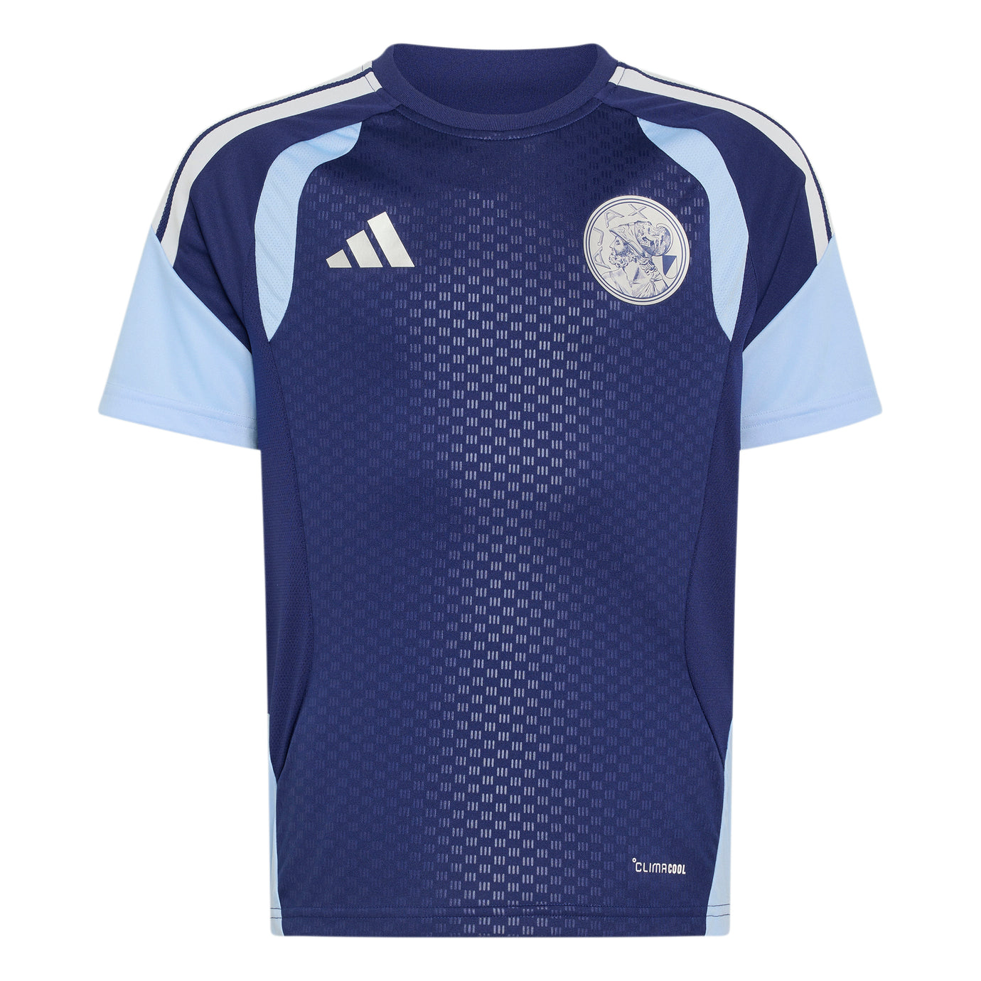 ADI JR AJAX 26-27 TR JERSEY NIGHT SKY/GLOW BLUE