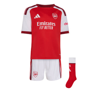 ADI JR ARSENAL 26-27 HOME MINIKIT BETTER SCARLET
