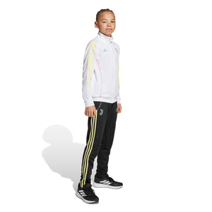 ADI JR JUVE 25-26 TRACKSUIT WHITE