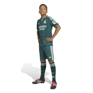 ADI JR REAL 26-27 AWAY SHORT AURORA IVY