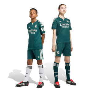 ADI JR REAL 26-27 AWAY SHORT AURORA IVY