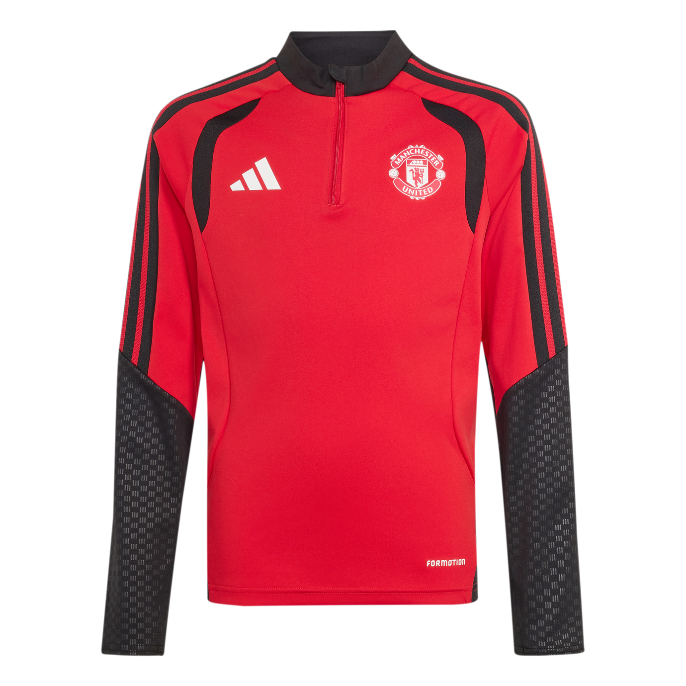ADI JR MAN U 26-27 TR TOP MUFC RED