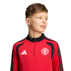 ADI JR MAN U 26-27 TR TOP MUFC RED