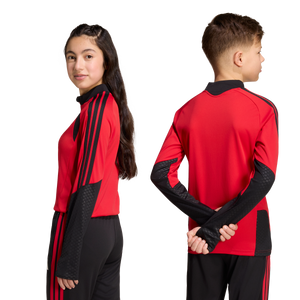 ADI JR MAN U 26-27 TR TOP MUFC RED