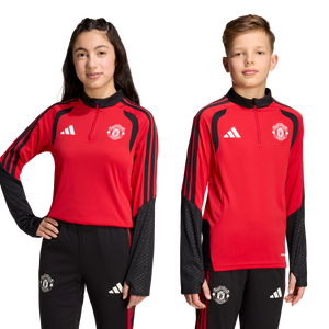 ADI JR MAN U 26-27 TR TOP MUFC RED
