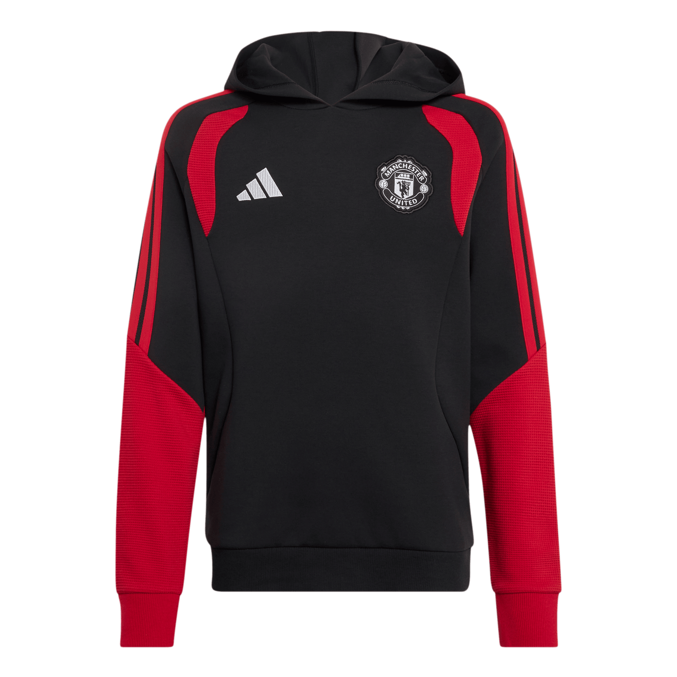 ADI JR MAN U 26-27 HOODIE BLACK