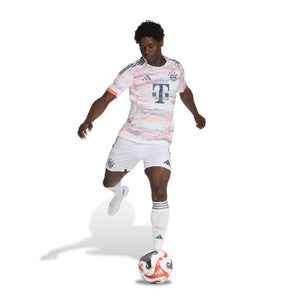 ADI BAYERN 25-26 AWAY SHORT WHITE/GREY/RED