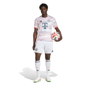 ADI BAYERN 25-26 AWAY SHORT WHITE/GREY/RED