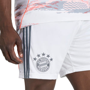 ADI BAYERN 25-26 AWAY SHORT WHITE/GREY/RED