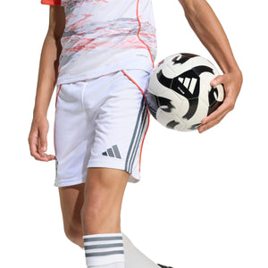 ADI JR BAYERN 25-26 AWAY SHORT WHITE/GREY/RED