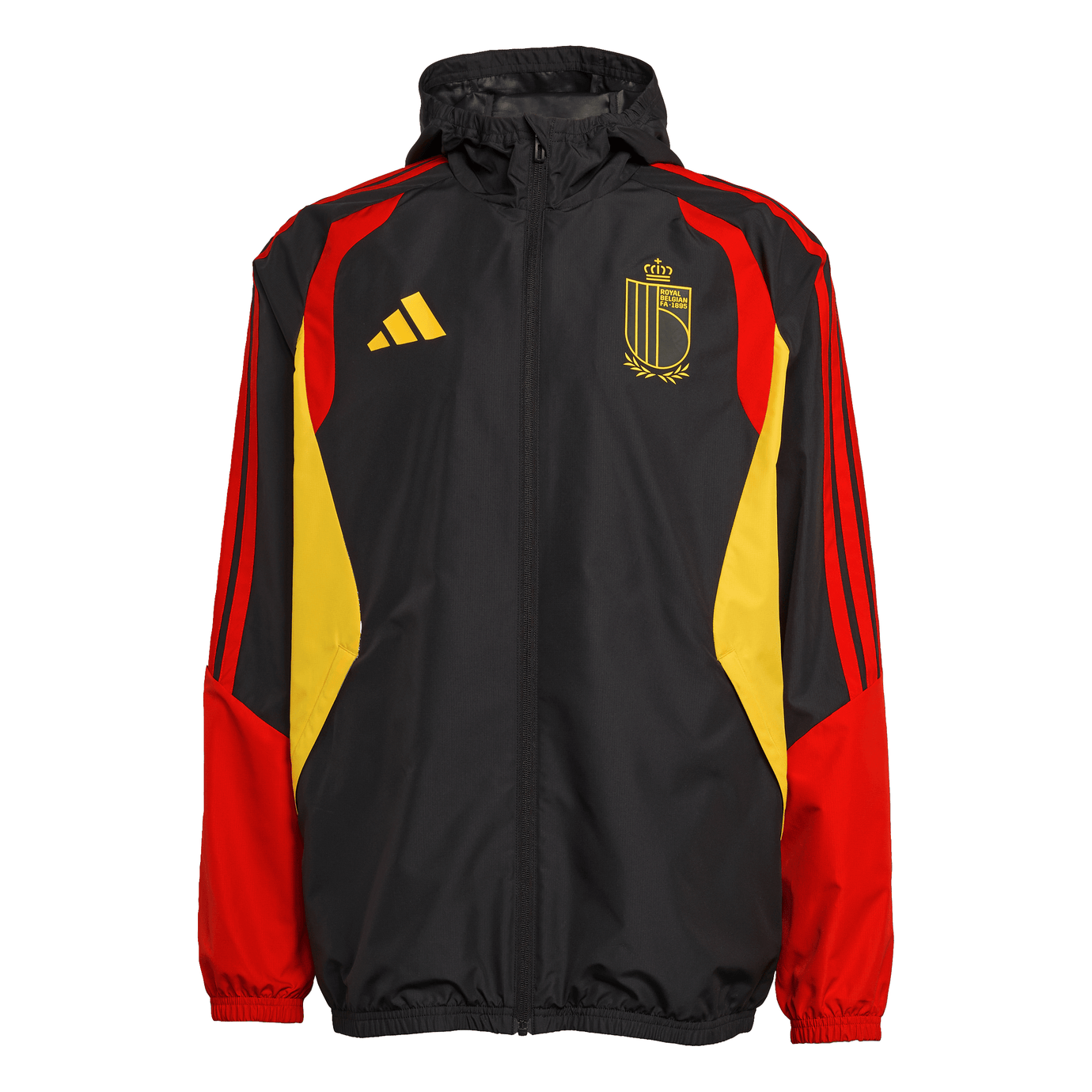ADI BELGIE WC26 ALL-WEATHER JACKET BLACK