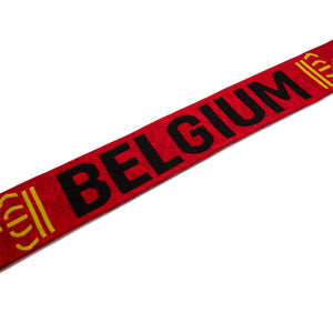 ADI BELGIE WC26 SCARF POWER RED/BLACK