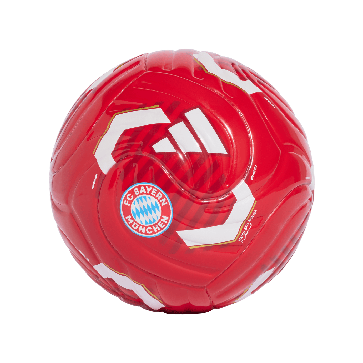 ADI BAYERN 26-27 HOME MINI BALL BETTER SCARLET/WHITE