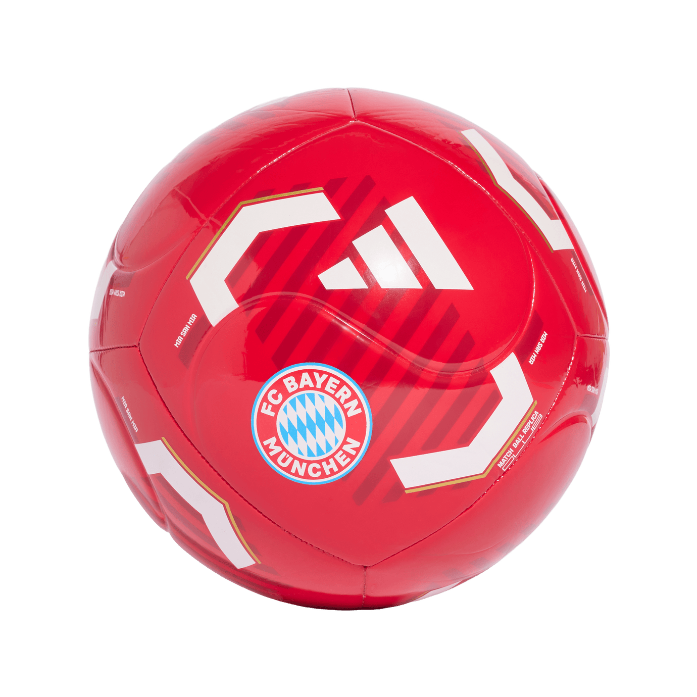 ADI BAYERN 26-27 HOME BALL MINIBAL BETTER SCARLET/WHITE