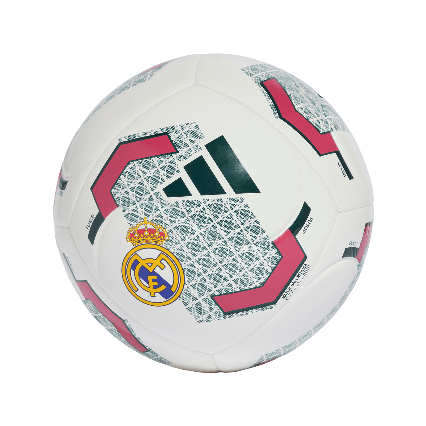 ADI REAL 26-27 HOME BALL WHITE/AURORA IVY