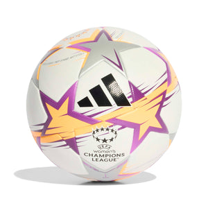ADI WOMEN UCL 26-27 LEAGUE BALL WHITE/LUCID TANGERINE