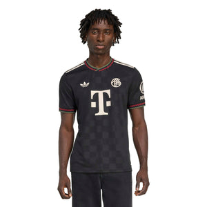 ADI BAYERN 25-26 THIRD JERSEY BLACK/HALO IVORY
