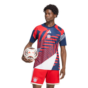 ADI BAYERN 26-27 PRE-MATCH JERSEY NIGHT INDIGO/BETTER SCARLET