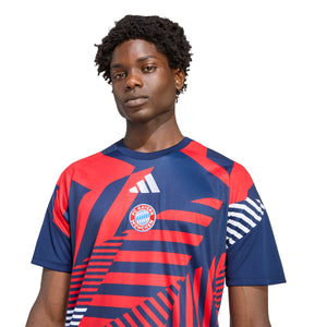 ADI BAYERN 26-27 PRE-MATCH JERSEY NIGHT INDIGO/BETTER SCARLET