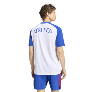 ADI MAN U 26-27 AWAY PRE-MATCH JERSEY WHITE/ROYAL BLUE