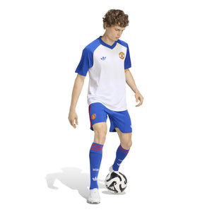 ADI MAN U 26-27 AWAY PRE-MATCH JERSEY WHITE/ROYAL BLUE