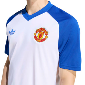 ADI MAN U 26-27 AWAY PRE-MATCH JERSEY WHITE/ROYAL BLUE