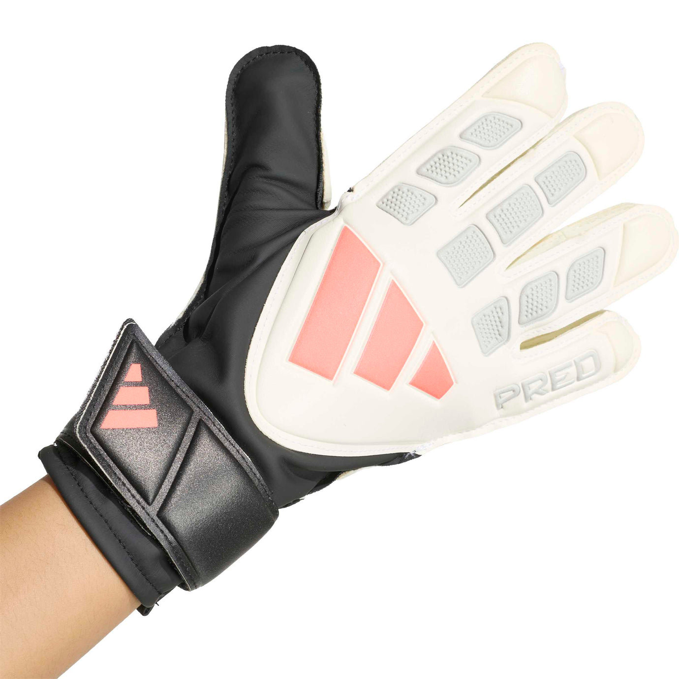 ADI JR PREDATOR GLOVE TRAINING SOLAR TURBO/BLACK