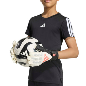 ADI JR PREDATOR GLOVE TRAINING SOLAR TURBO/BLACK