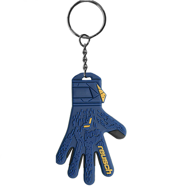 REUSCH KEYRING PREMIUM BLUE/GOLD/BLACK