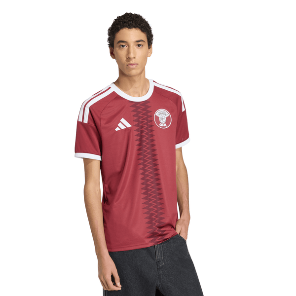 ADI QATAR WC26 HOME JERSEY NOBLE MAROON